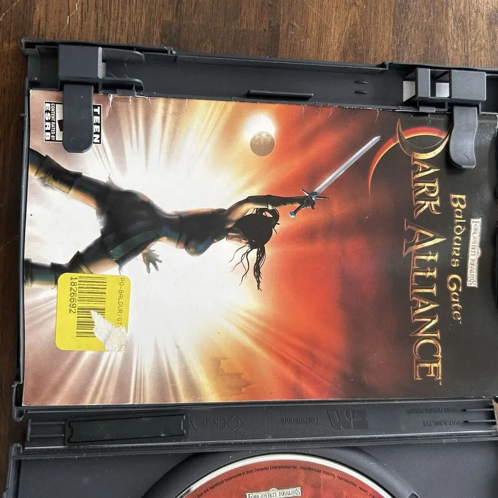 Sony Playstation 2 PS2 Baldurs Gate Dark Alliance CIB Cleaned Tested